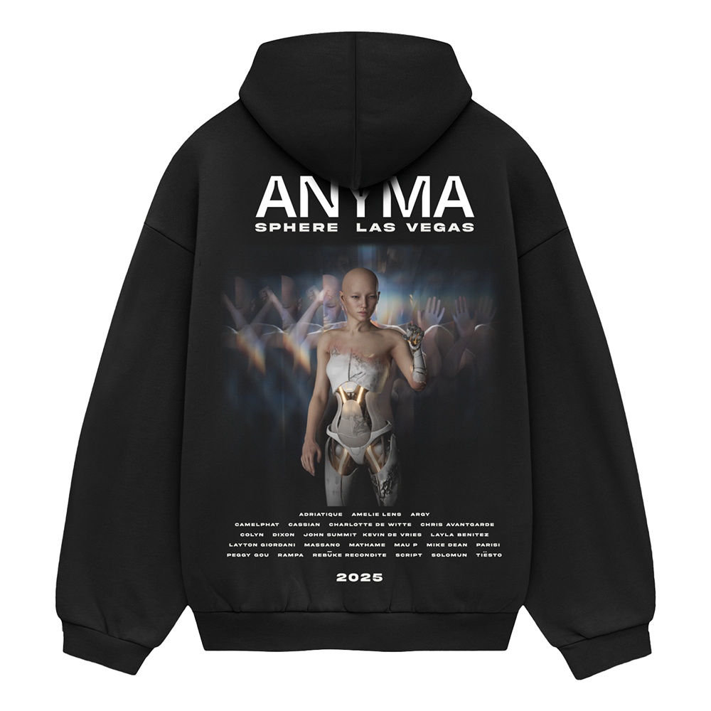 Human Eva hoodie back