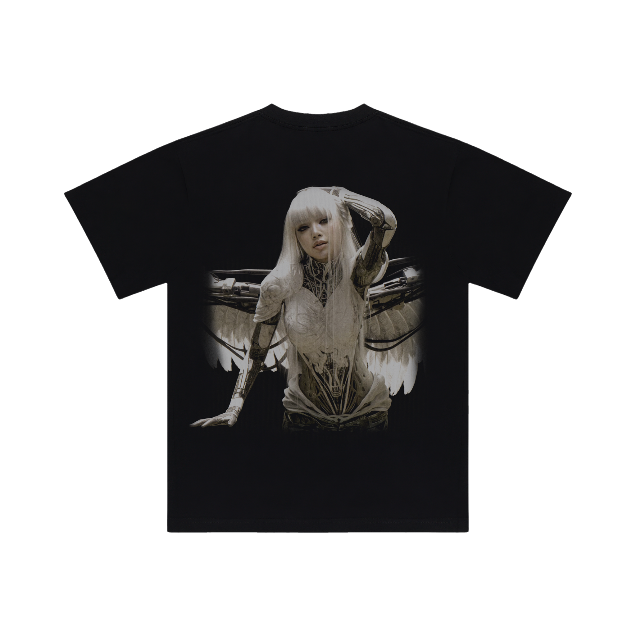 ANYMA × LISA BAD ANGEL Tシャツ (ブラック) Lサイズ ANYMA X LISA BAD ANGEL PORTRAIT TEE (BLACK) – Anyma | Official Store