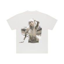 Load image into Gallery viewer, ANYMA X LISA BAD ANGEL PORTRAIT TEE (WHITE)
