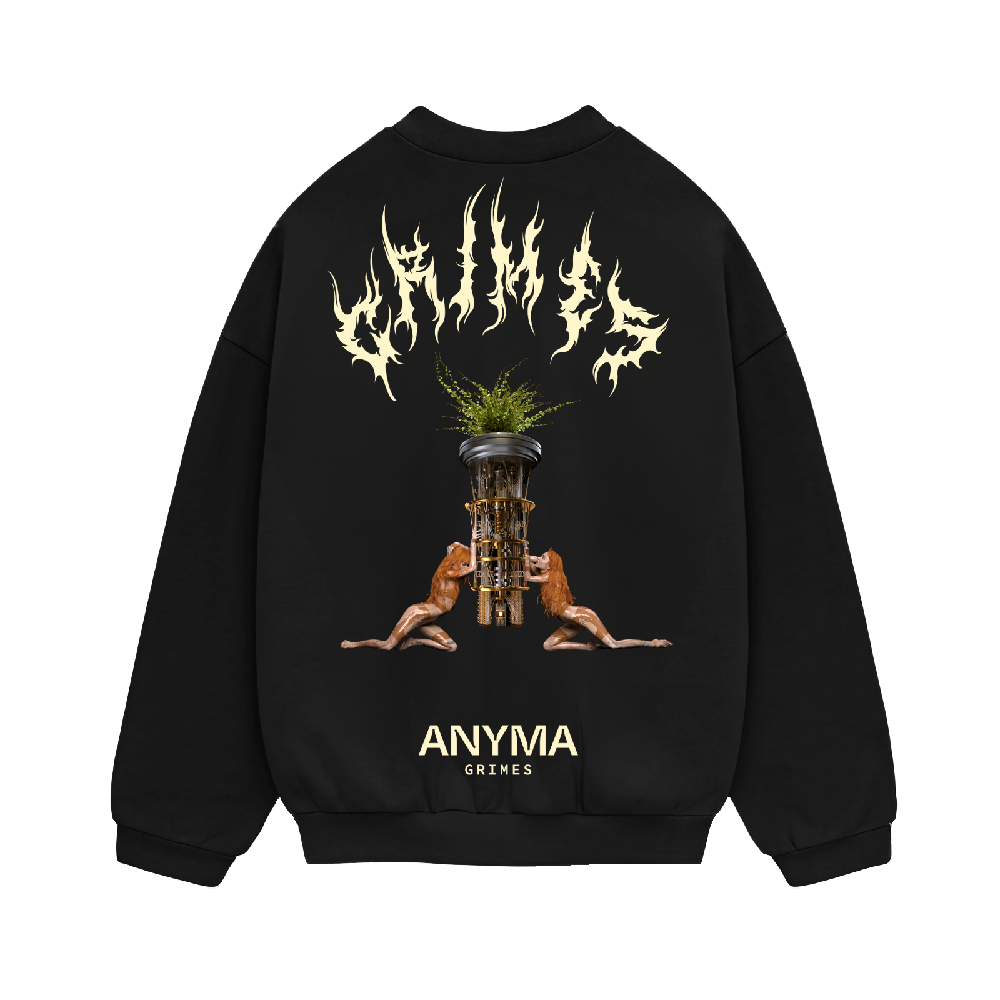 Anyma x Grimes Crewneck back